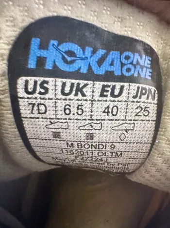 Brugt Hoka Bondi 9 bike — billede 8 af 8