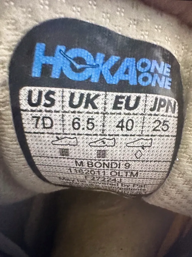 Brugt Hoka Bondi 9 bike — billede 8 af 8