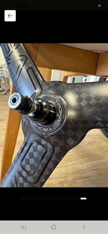 Gebrauchtes Evolve Aero Evolve Revolver Disk Troika Trispoke bike — Bild 3 von 4