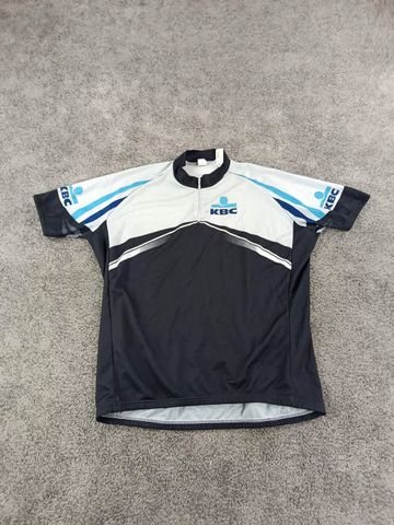 Tweedehands sans maillot velo homme taille xxl -92 7301 cyclisme route respirant Kbc Cycling Clothing