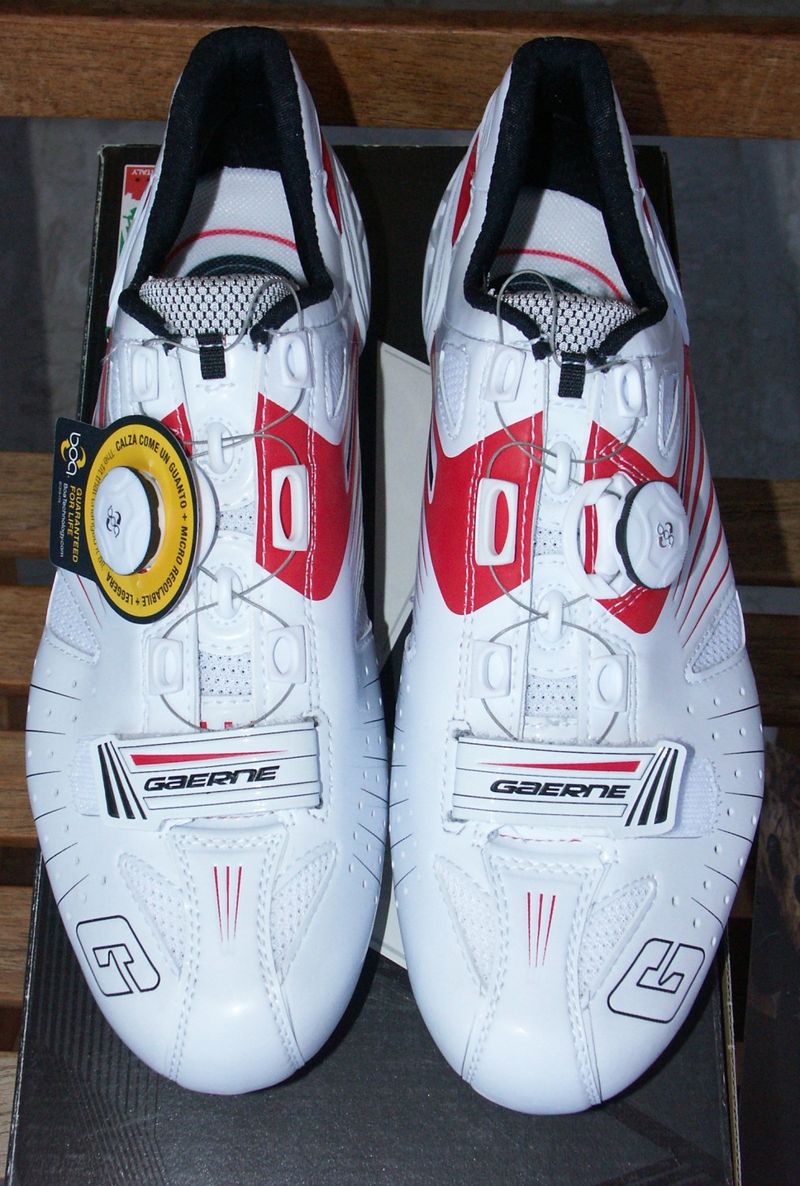 Used gaerne CHAUSSURES GAERNE COMPOSIT G-SPEED CARBON RED 43 NEUVES ! Cycling Shoes