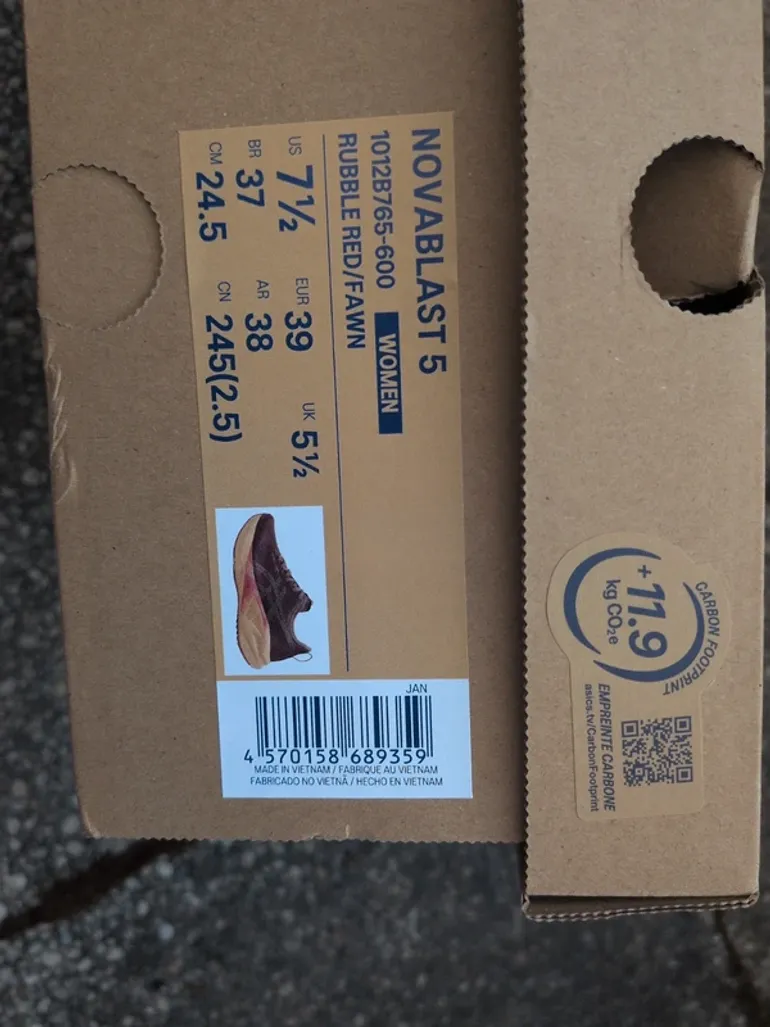 Gebrauchtes Asics Novablast 5 bike — Bild 2 von 6