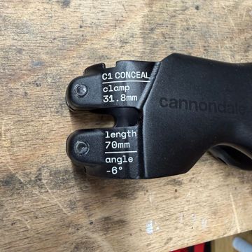 Cannondale C1 Conceal Stem Alloy 2025 bike d'occasion — image 5 sur 10
