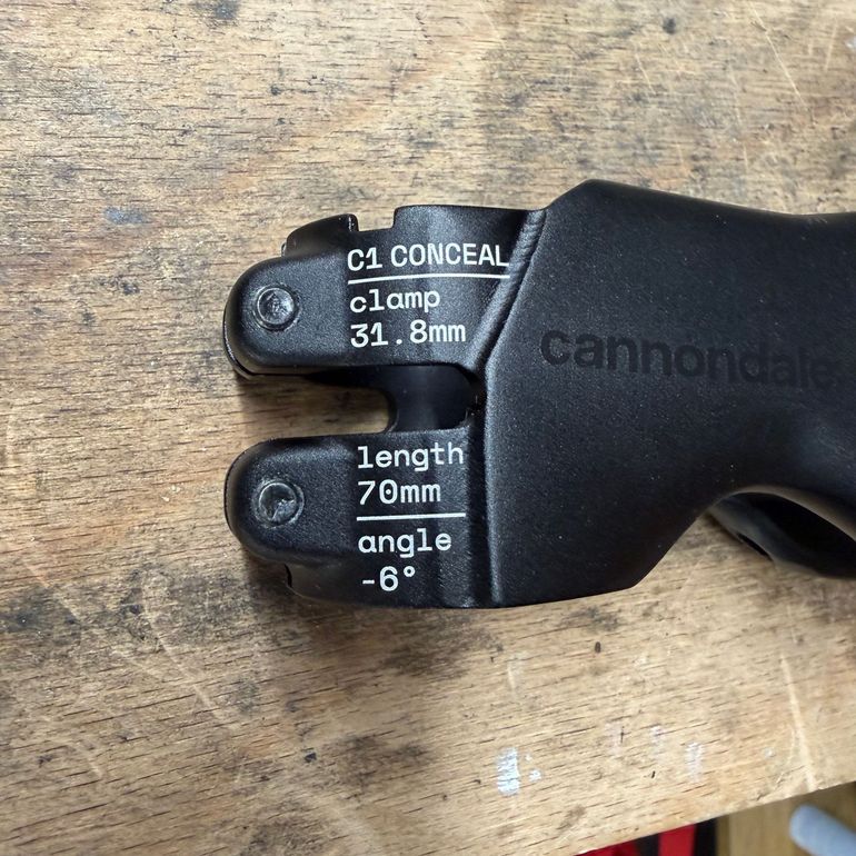 Brugt Cannondale C1 Conceal Stem Alloy 2025 bike — billede 5 af 10