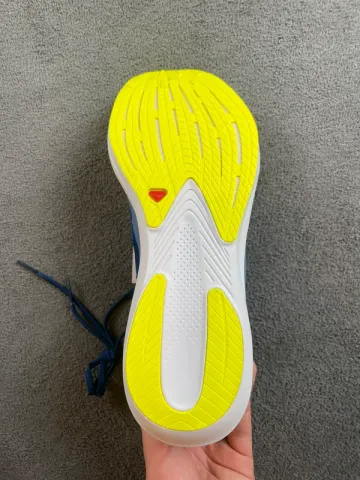 Brugt Salomon Running Shoes blue and neon yellow bike — billede 4 af 8