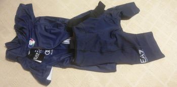 Używany armani Maglia + salopette bike