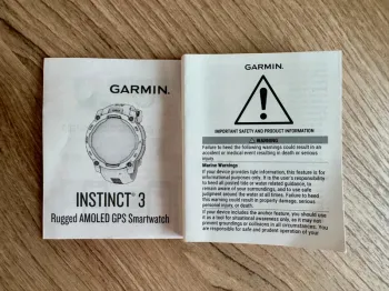 Used Garmin Instinct 3 AMOLED bike — image 3 of 5