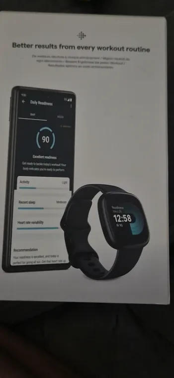 Tweedehands Fitbit Versa 4 bike