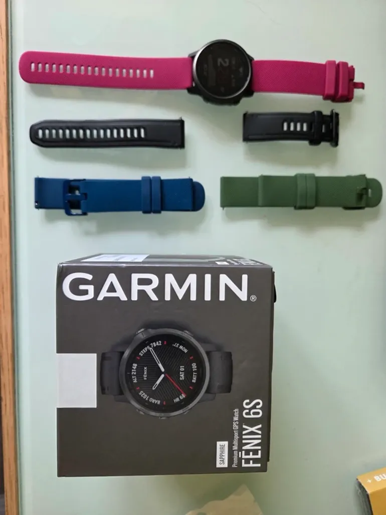 Brugt Garmin Fenix 6s Sapphire bike — billede 3 af 3