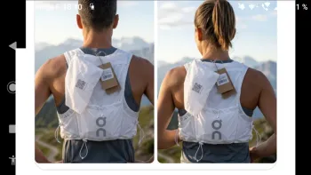 On Running Gilet d'hydratation technique mixte bike de segunda mano