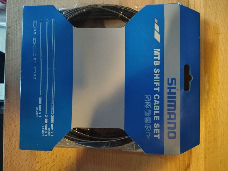 Brugt Shimano MTB Shift Cable Set 2024 bike — billede 2 af 2