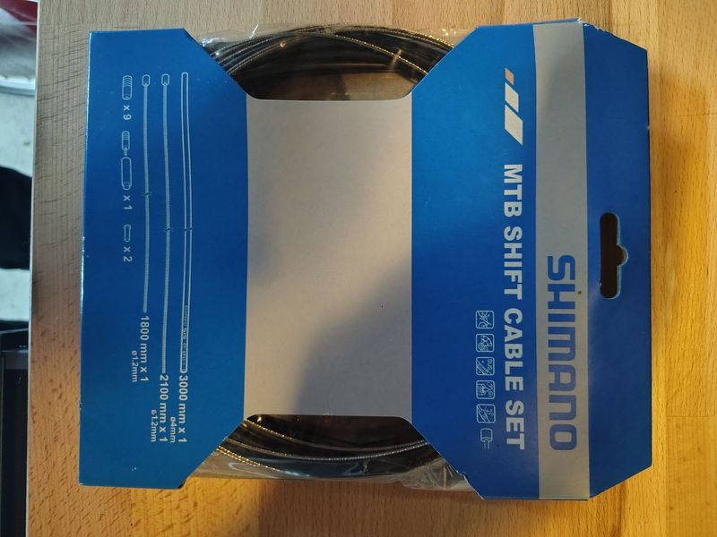 Used Shimano MTB Shift Cable Set 2024 Drivetrain & Pedals