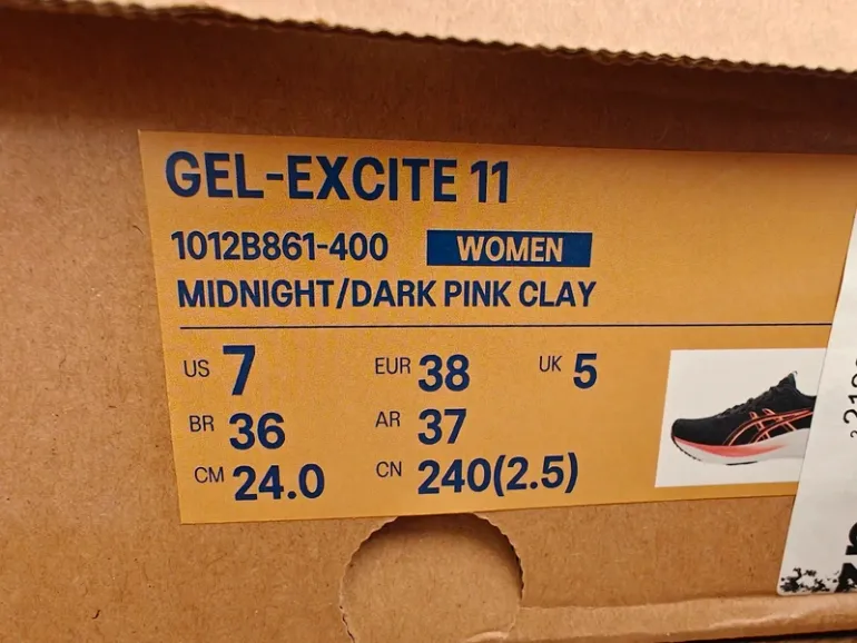 Używany Asics Gel-Excite 11 bike — zdjęcie 6 z 6