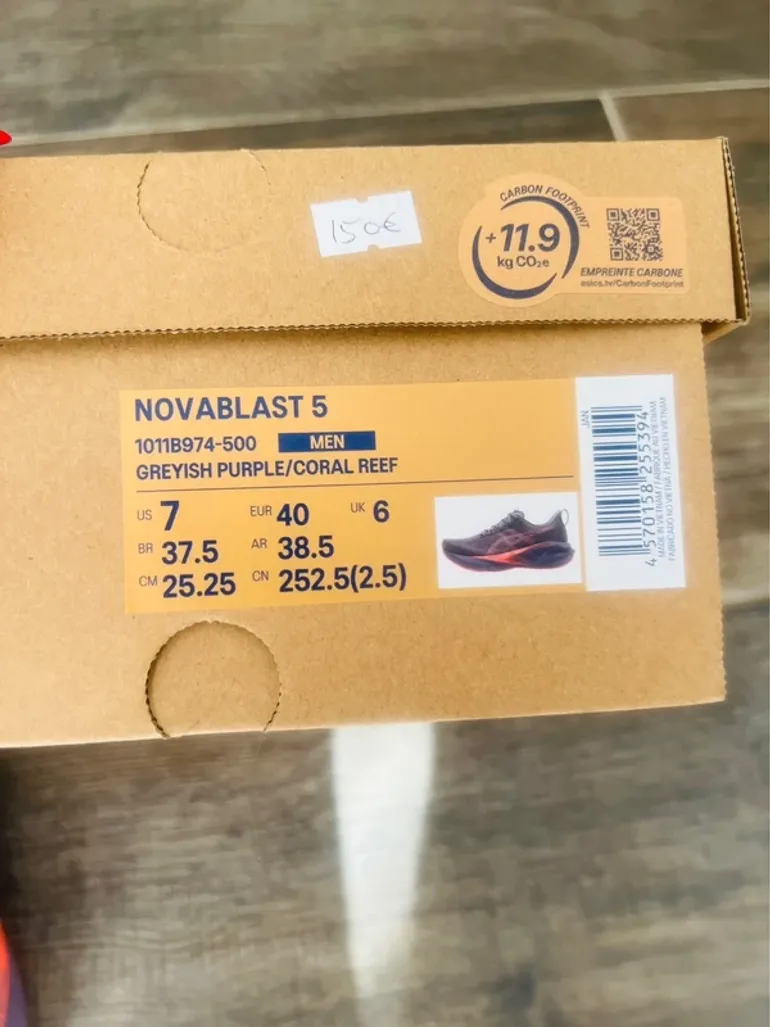 Używany Asics Novablast 5 bike — zdjęcie 2 z 5