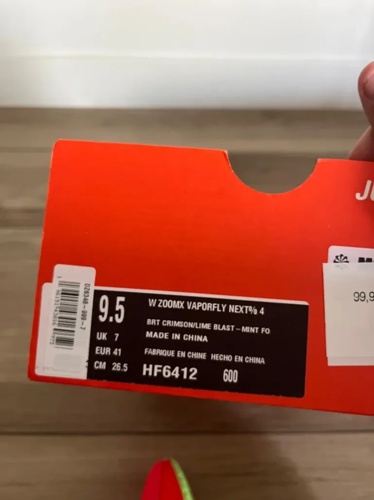 Použité Orange ZoomX Vaporfly Next%4 bike — obrázek 9 z 9