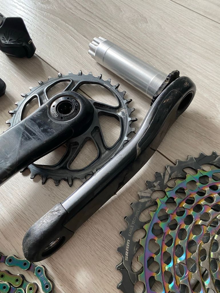 Sram FULL XX1 RAINBOW AXS GROUPSET 2025 bike usato — immagine 5 di 7