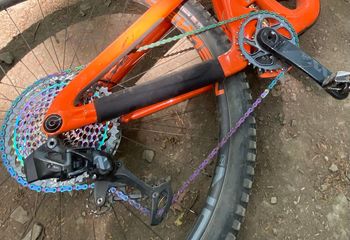 Used Sram FULL XX1 RAINBOW AXS GROUPSET 2025 bike