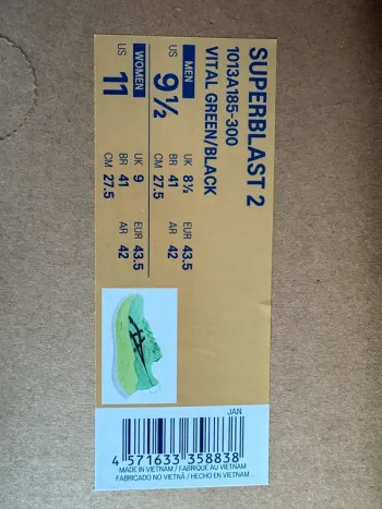 Gebrauchtes Asics Superblast 2 bike — Bild 8 von 8