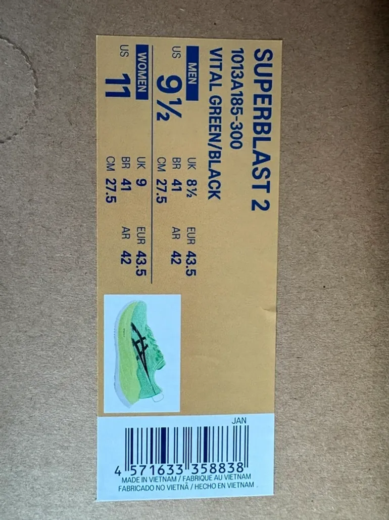 Gebrauchtes Asics Superblast 2 bike — Bild 8 von 8