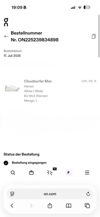 Used On Running Cloudsurfer Max bike — image 5 of 5