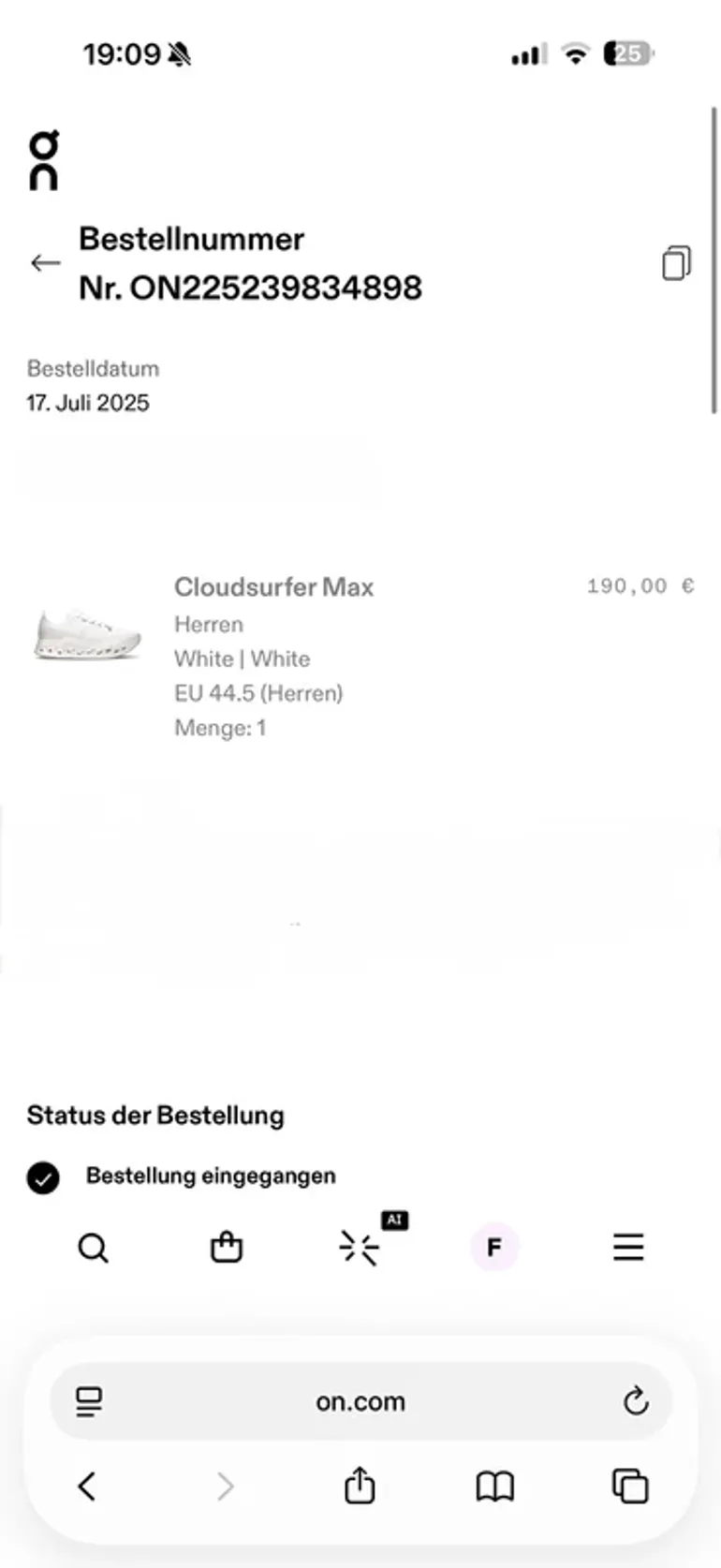 Used On Running Cloudsurfer Max bike — image 5 of 5