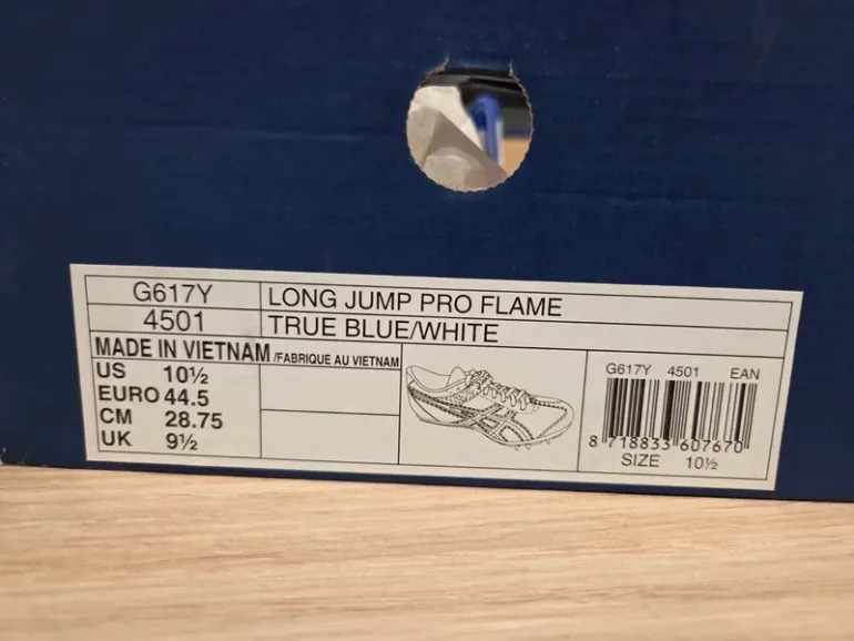 Gebrauchtes Asics Long Jump Pro Flame bike — Bild 6 von 7