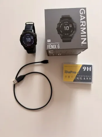 Used Garmin Fenix 6 Pro bike