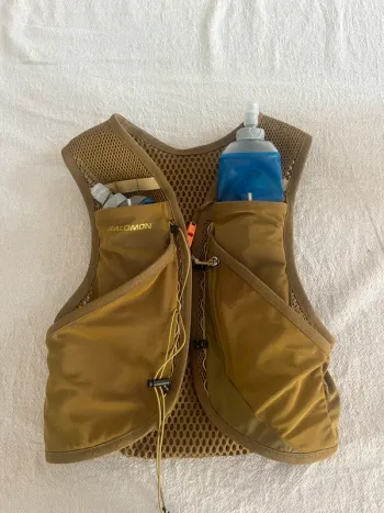 Brugt Salomon Hiking Running Vest with Water Bottles bike