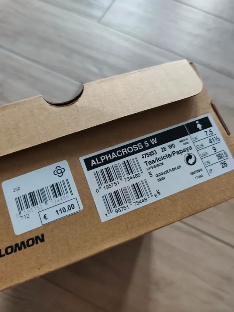 Käytetty Salomon Laufschuhe Trekking bike — kuva 6 / 6