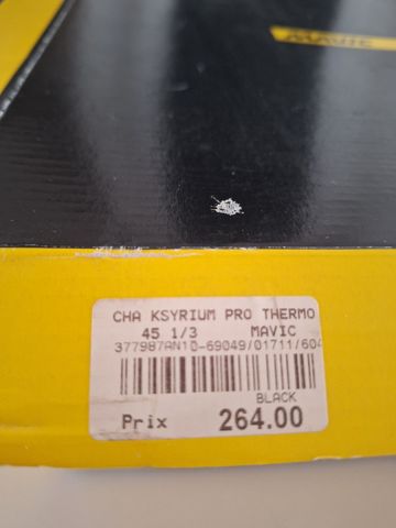 Used Mavic Ksyrium Pro Thermo 2019 Cycling Shoes