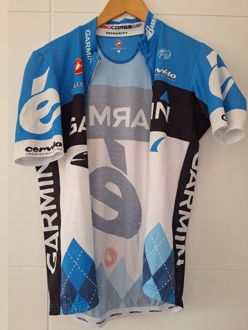 Used Castelli Equipe Garmin Short Sleeve Jersey 2016 Cycling Clothing