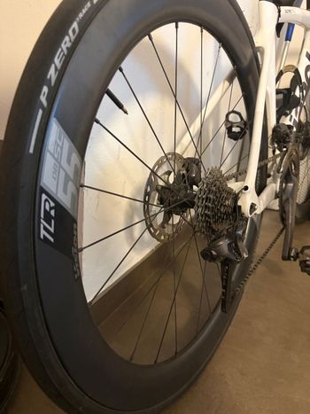 Brugt Vision TLR 55 Carbon Wheels 2024 bike — billede 4 af 6