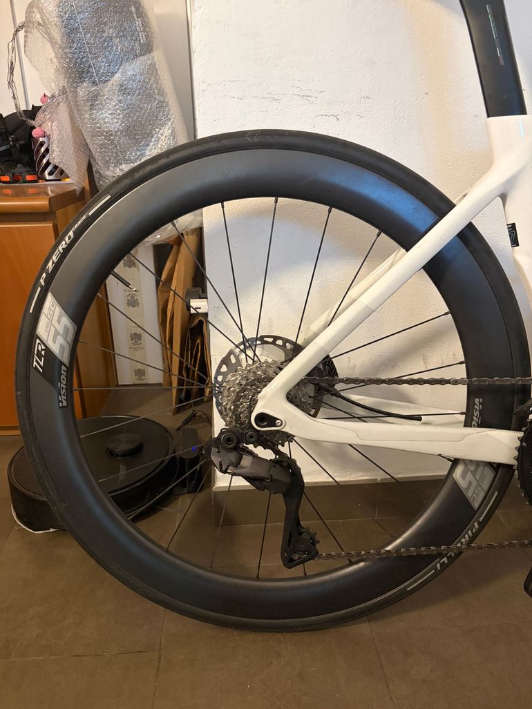 Brugt Vision TLR 55 Carbon Wheels 2024 bike — billede 3 af 6