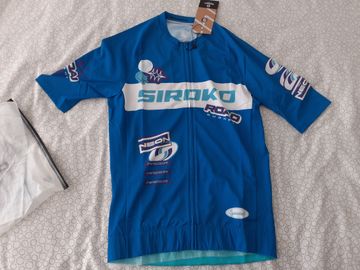 Použité Siroko Cycling Jersey M8 NRC Blue New Cycling Clothing