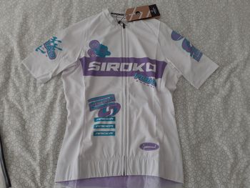 Used Siroko Cycling Jersey M8-W NRC White Women New Cycling Clothing