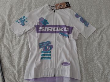 Used Siroko Cycling Jersey M8-W NRC White Women New Cycling Clothing