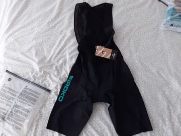 Tweedehands Siroko Cycling BibShorts BX Neon Riders Black New Cycling Clothing