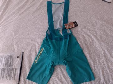 Käytetty Siroko Cycling BibShorts BX Neon Riders Green New Cycling Clothing