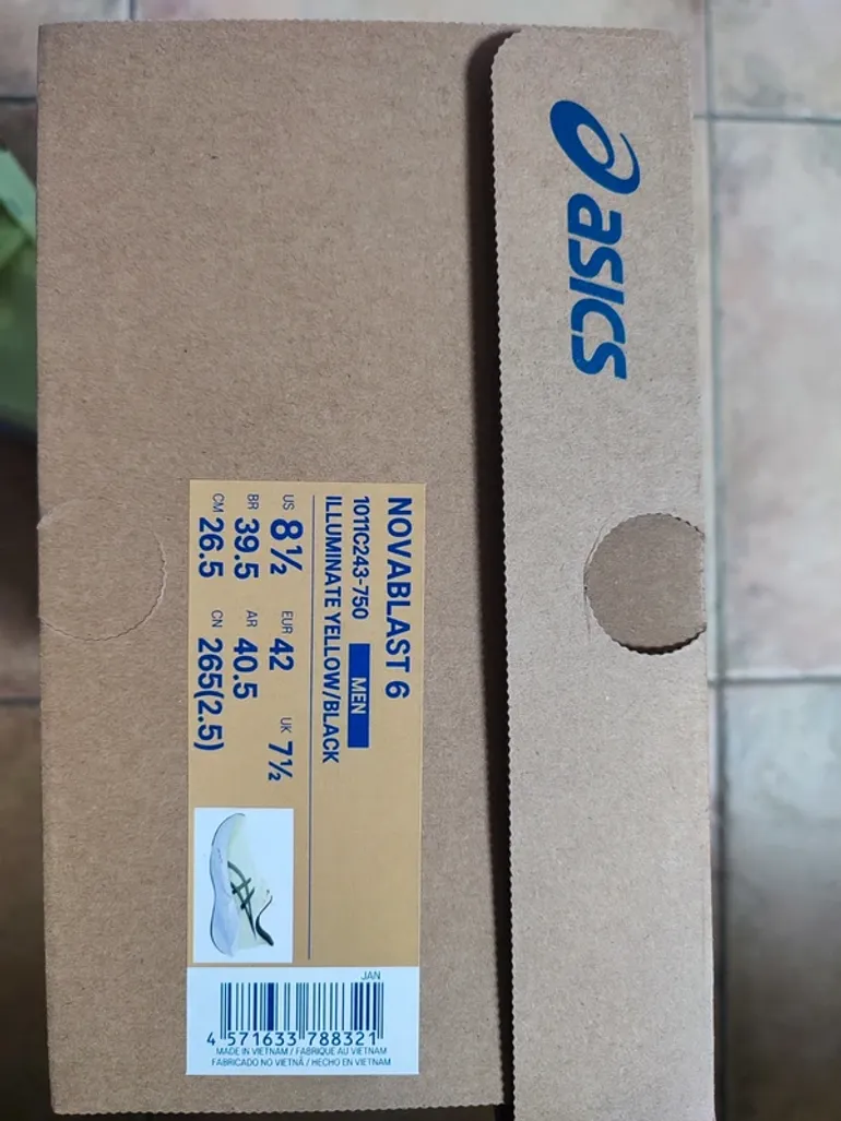 Brugt Asics Novablast 6 bike — billede 4 af 5