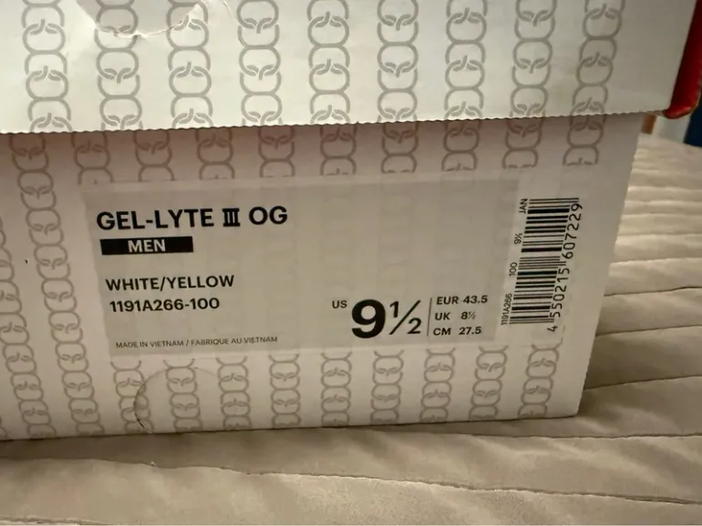 Used Asics Gel Lyte 3 OG bike — image 15 of 15