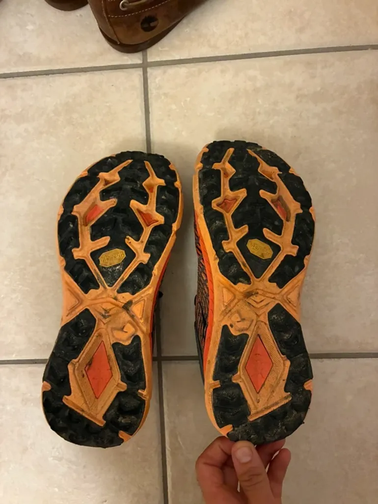 Used Scarpa Hoka Trail Running Shoes bike — image 3 of 4