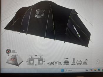Used como 6 Tent 2018 Camping