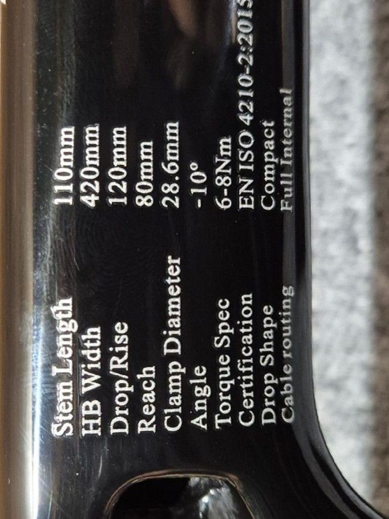 Brugt orome AeroGX Handlebar 2026 bike — billede 3 af 4