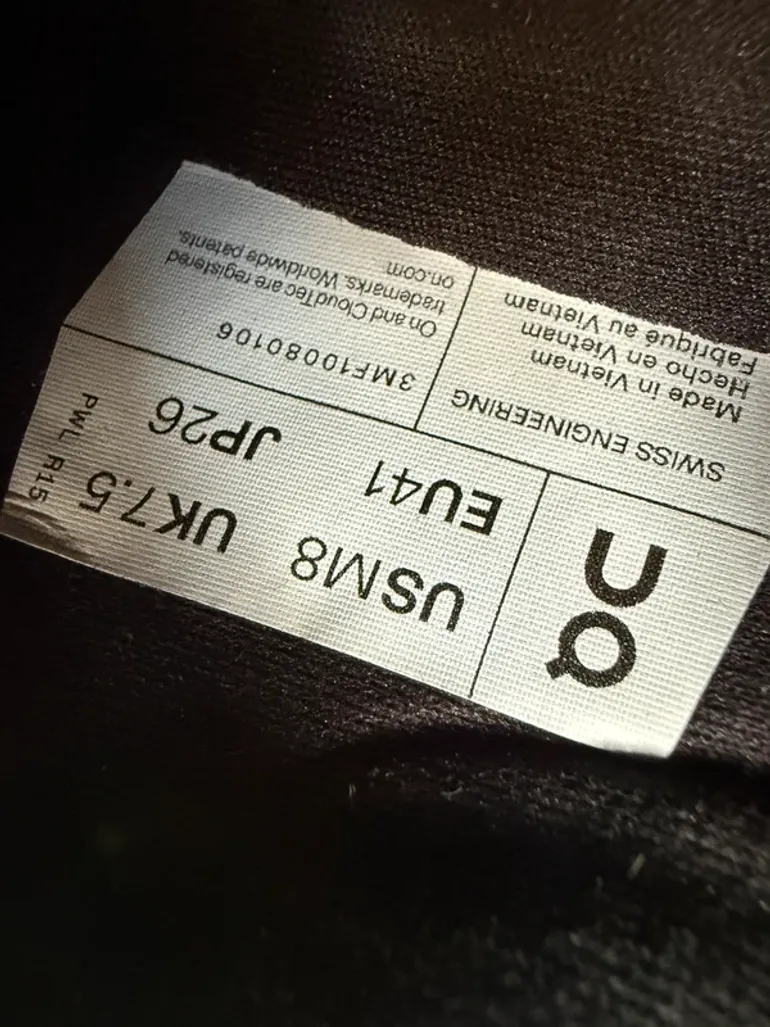 100% ON Running Shoes bike usato — immagine 7 di 7
