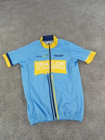 Used doltcini Maillot homme taille s - 57 522- Belgique - triathlon vlaanderen- oudenaarde Cycling Clothing