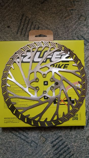 Used Galfer Shark Brake Disc 223mm 2026 Brakes