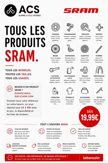Used Sram Components Brakes