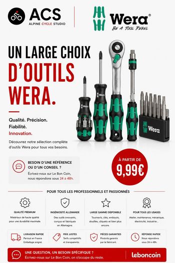Used Wera Tools Cycling Accessories