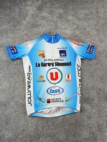 Used jollywear maillot velo homme taille m -37 7895 cyclisme route respirant Cycling Clothing