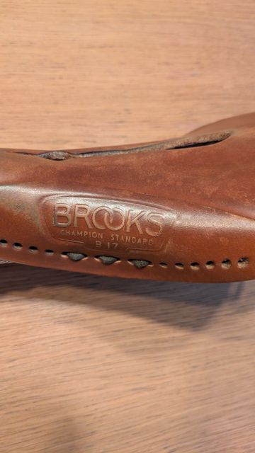 Used Brooks Selle bike — image 3 of 4